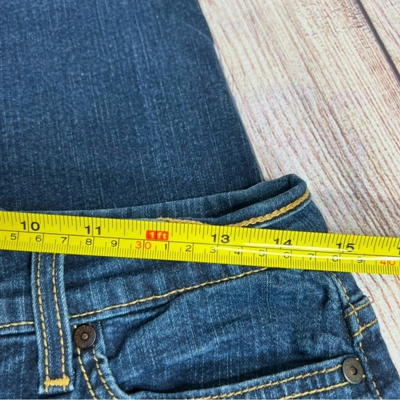 512 Levi’s Bootcut Denim Jeans 12 Short - Picture 5 of 9
